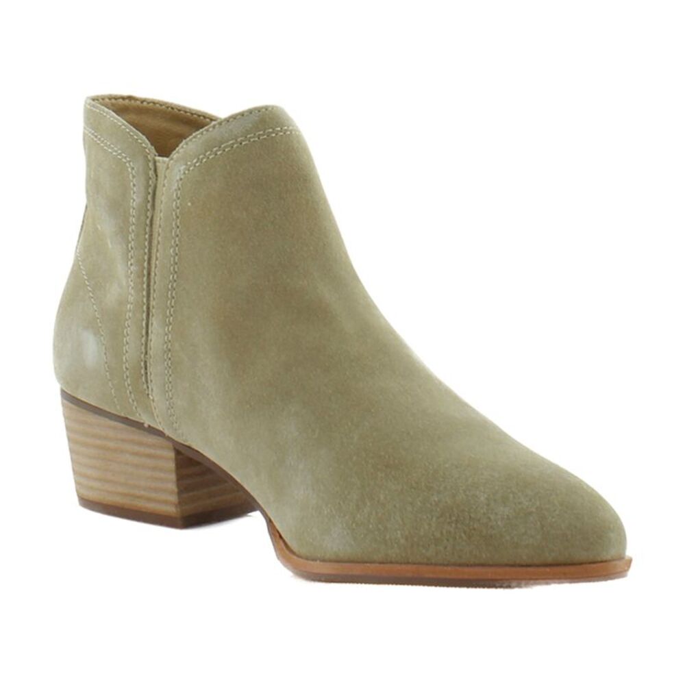 Hush Puppies Sierra Tassel Taupe Suede